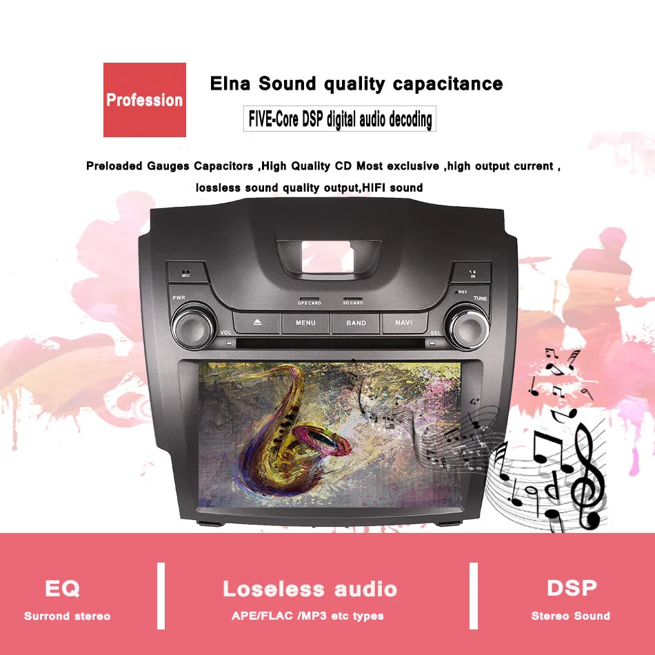 Excellent Android 9.0 4G+64G Tape Recorder system CAR DVD PLAYER FOR CHEVEROLET S10 ISUZU DMAX Holden colorado GPS navi radio audio stereo 7