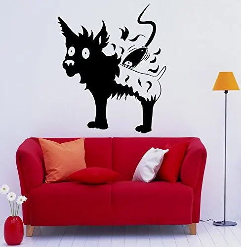 

DCTAL Pet Grooming Vinyl Wall Decal Animal Dog Haircut Pet Grooming Mural Art Wall Sticker Pet Salon Pet Shop Room Decoration