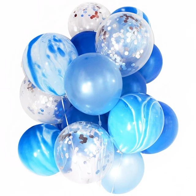 Christmas Confetti Balloon Giant metallic red green 90cm 36inch clear NEW