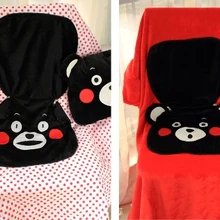 IVYYE медведь Кумамон аниме, плюшевая вещь аксессуары Плюшевая Кукла Мягкие пушистые теплые мягкие игрушечное одеяло кровать плед Новинка