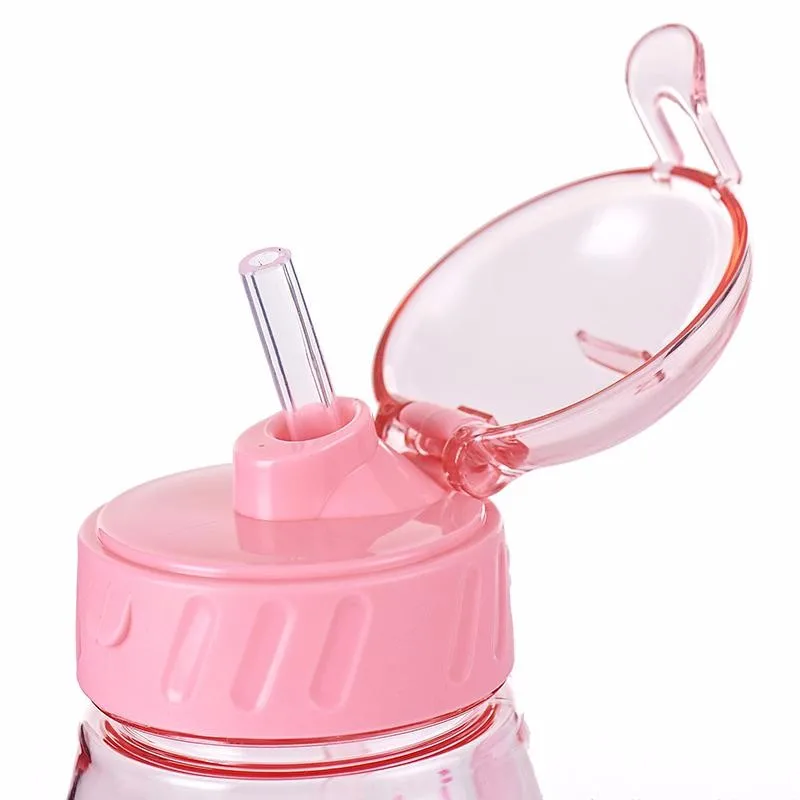 2016-New-Kids-Drinking-Water-Bottles-BPA-Free-Cartoon-Plastic-Straw-Cup (1)