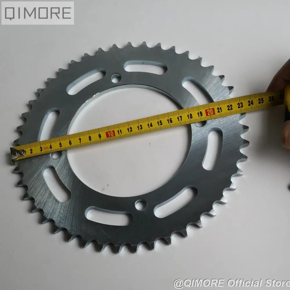 Передняя цепная звездочка и Задняя звездочка 520-45T-16T для мотоцикла ...