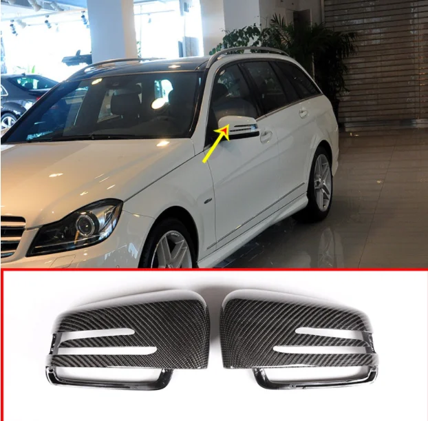 Чехол для зеркала заднего вида Mercedes Benz A W176 B W246 C W204 E W212 CLA W117 GLA X156 GLK X204 CLS Class W218 |