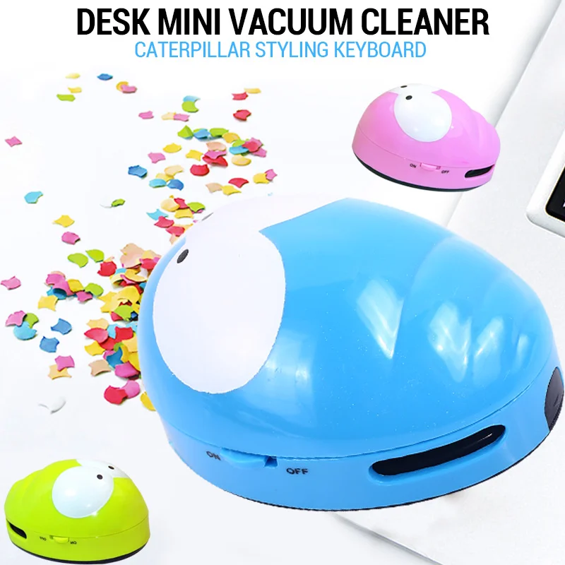 

2019 Drop Shpping Cartoon Dust Collector Cleaning Brush Mini Cute Sweeper Vacuum Cleaner for Computer