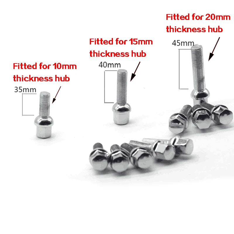 TPI 15mm HUBCENTRIC RUOTA Distanziatori /& EXTENDED WHEEL BOLTS BMW 1 Serie F20 11