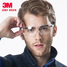 3M 10436, защитные очки, мужские Модные солнцезащитные очки, для работы на открытом воздухе, спорта, велоспорта, анти-УФ, ударопрочные, пыленепроницаемые, УФ очки