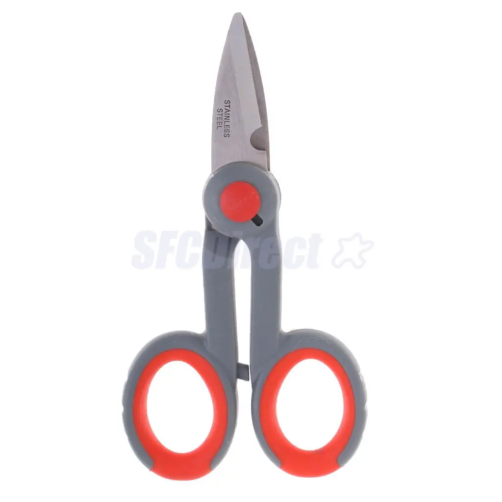 Multi Function Portable Fishing Scissors Line Cutter Shears Fishing Tools