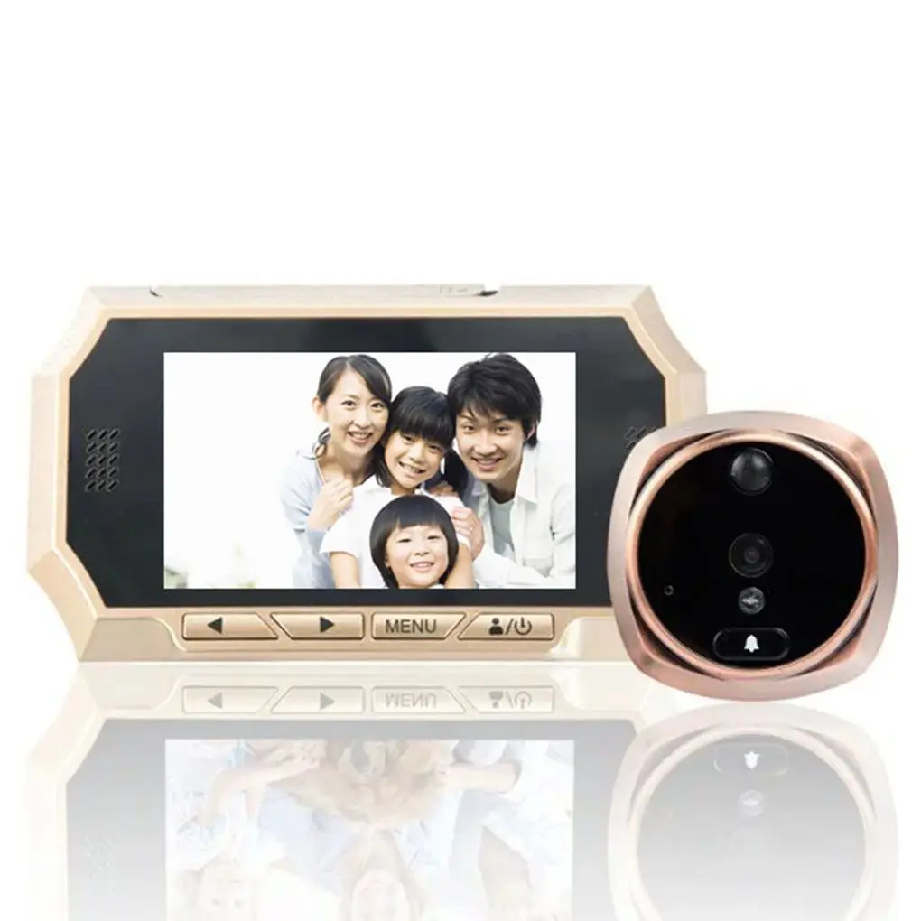 4 3inch LCD Digital Wireless Doorbell Peephole font b Door b font Eye font b Camera