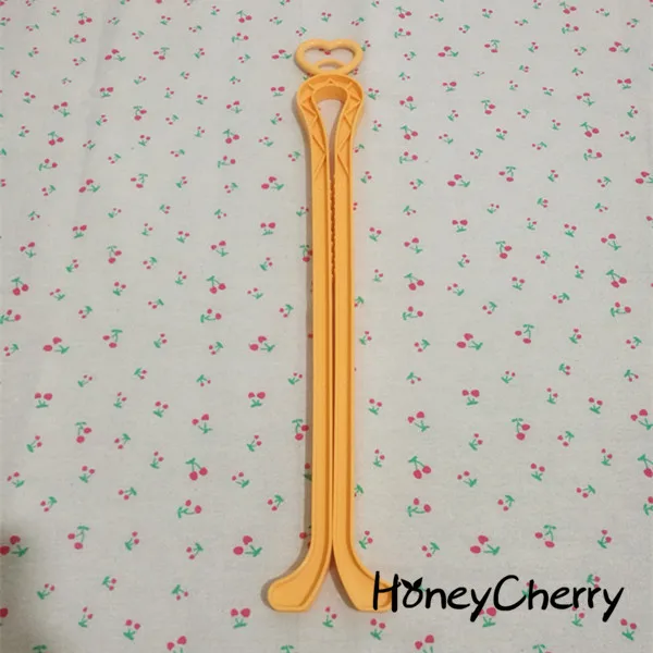 51 см Пластиковый длинный держатель для сапог носилки деревья сторонник Вал Хранитель приспособление для хранения Вешалки HoneyCherry - Цвет: Оранжевый