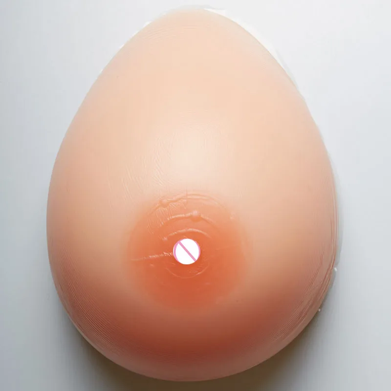 

High Quality Silicone Crossdress Adhesive Breast Form Big Bust Form Breast Pads Fake Breast Form Artificial Breast 1 Pair 800g