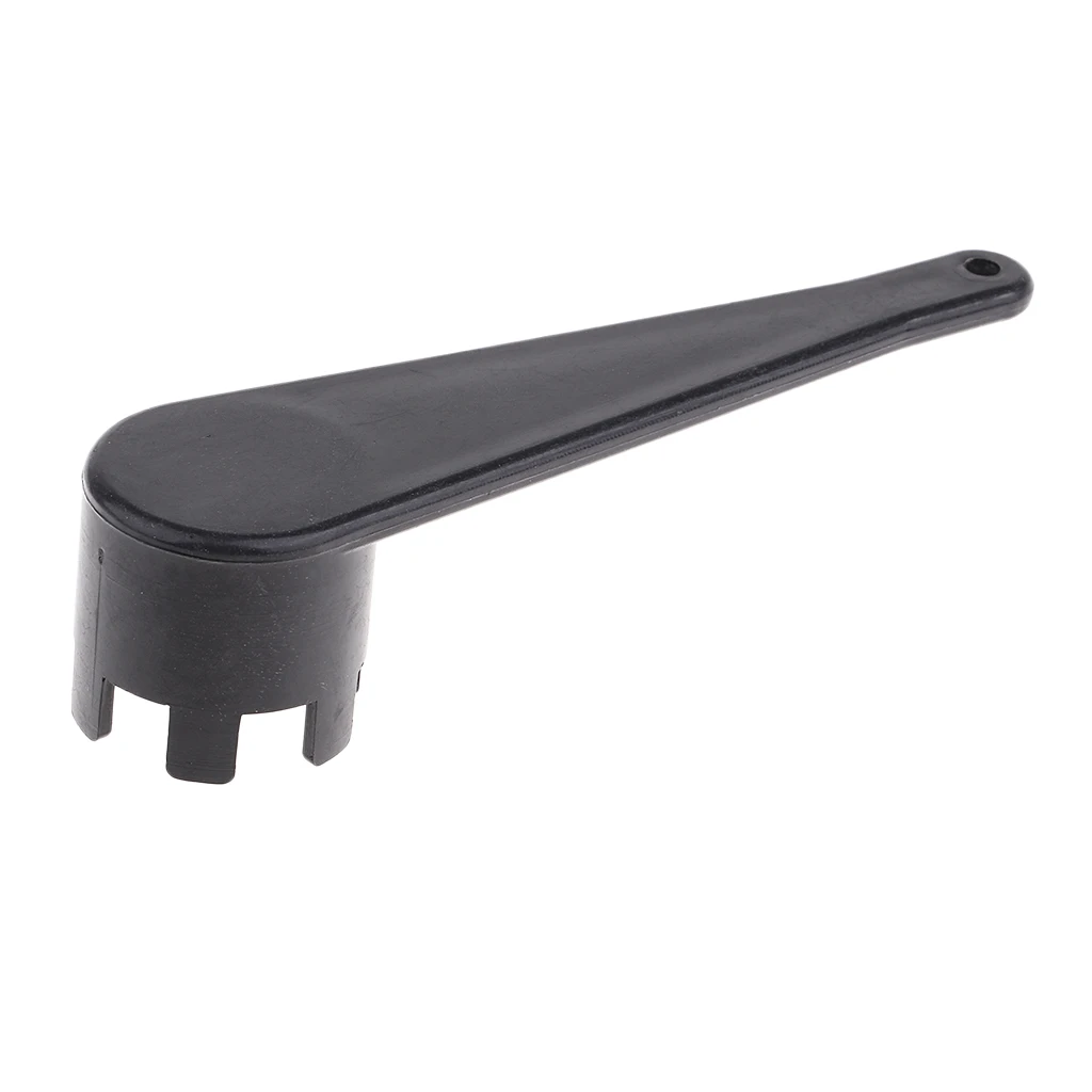 Portable Durable PVC Air Valve 6-Groove Wrench Spanner Repair Tool for Inflatable Boat Kayak Canoe Fishing Rubber Dinghy