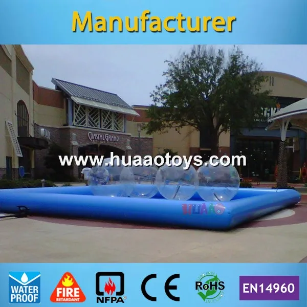 Best price at $1511 Cheap Commercial 8*8m Inflatable Swimming Pool for Adult and Kids(Free air pump+free shipping)