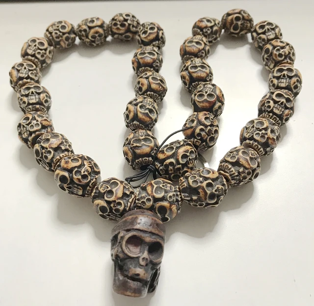 42 Skull Pirate Beads