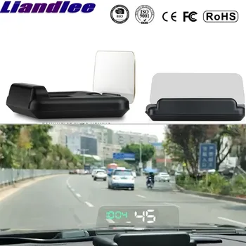 

Liandlee For New OBD Car Speed Projector HUD Head Up Display Digital Speedometer OBD2 Diagnostic Tool High light Clarity