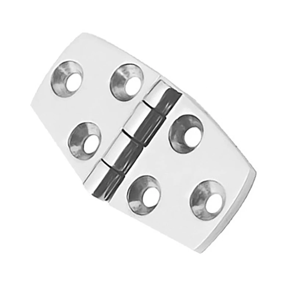 

Silver Stainless Steel Boat Marine Grade Flush Door Hatch Compartment Hinges Hardware Industrial Heavy-duty hinge