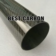 60 мм x 57 мм x 2000 мм Высокое качество саржевая глянцевая 3 к ткань из углеродного волокна