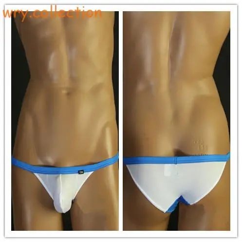 

New Tm brief,male panties ultra-low-waisted male briefs see through underwear 2 pcs free shipping !