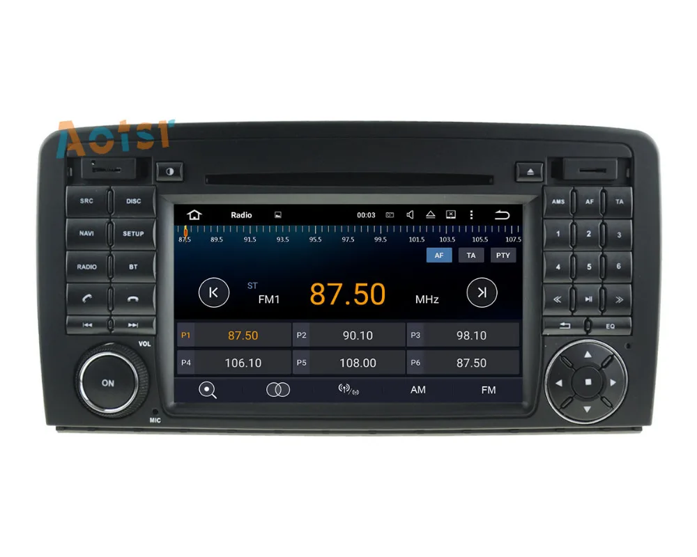 Sale Android7.1 GPS Navigation Car Radio NoDVD Player Stereo For MERCEDES-BENZ M-klasse (W164) 2005-2011; GL-Klasse (X164) 2006-2012 4