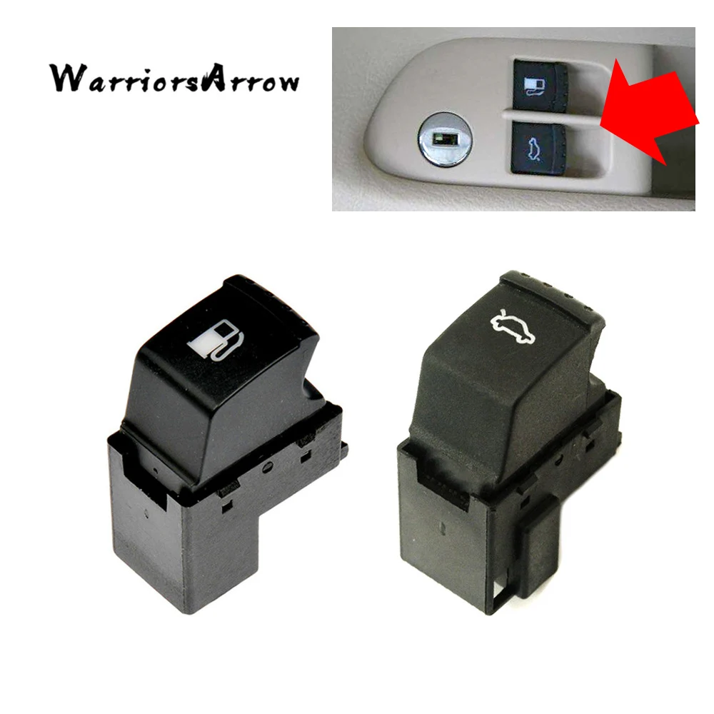 

WarriorsArrow Rear Trunk Fuel Tank Gas Door Release Switch For VW Bora Jetta Golf MK4 Passat B5 1999 2005 1J0959831A 1J0959833A