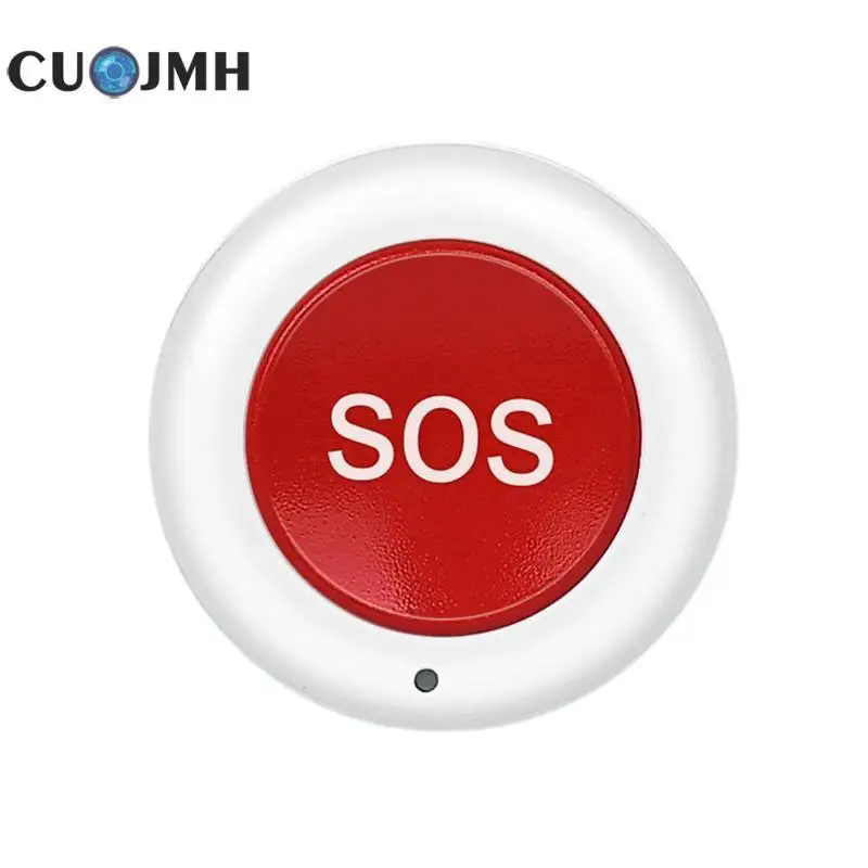 

Wireless Emergency Button Alarm Accessories Protective Alarm The Elderly Help Key Sos Key Alarm White Help Button