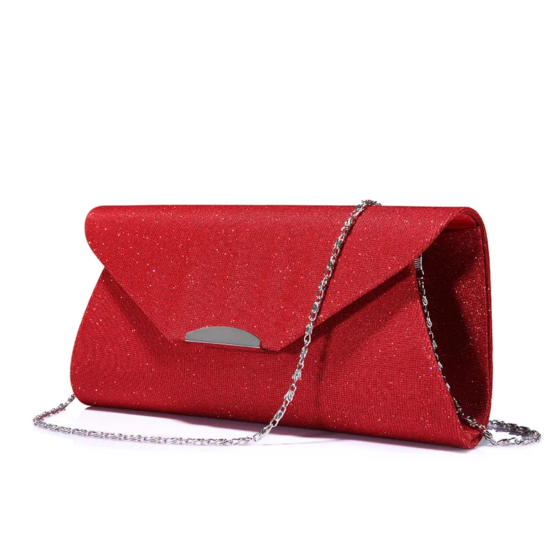 

LOVEVOOK beautiful women evening clutches bag female PU handbags ladies envelope purse for party with chains and sequined