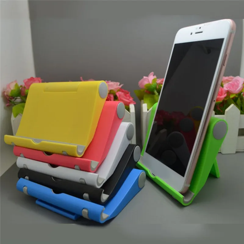 

Universal Tablet PC Holder Foldable Adjustable Angle Desk Phone Holder Stand Flexible for Samsung iPad Tablet PC Smartphone