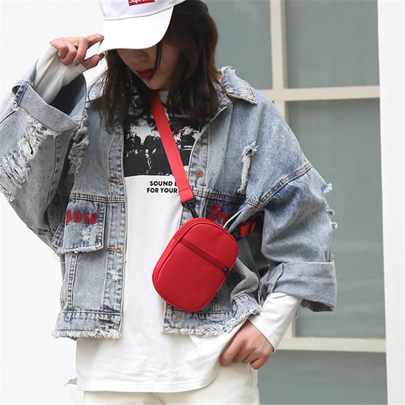 

Mini Casual Shoulder Unisex Crossbody Bag Travel Slack Sports Pockets Short Trip Messengers Oxford Chest Pack Single Shoulder