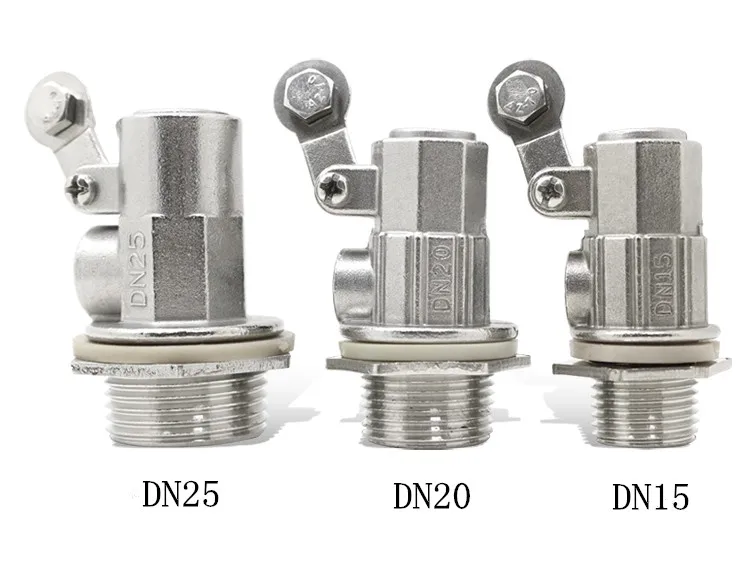 1 шт. плавающий клапан DN15 DN20 DN25 бак уровня жидкости металлический поплавковый клапан Корпус из нержавеющей стали