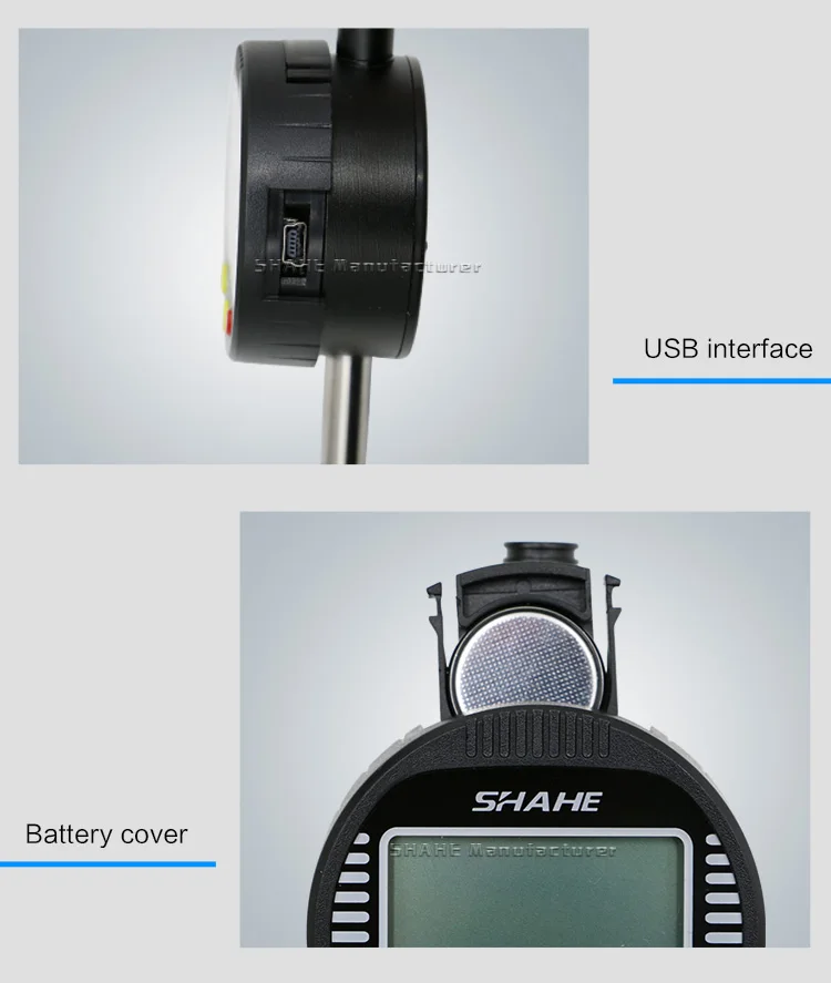 Shahe 0-25 мм электронный цифровой индикатор 0,001 мм измерительные приборы индикатор цифровые индикаторы