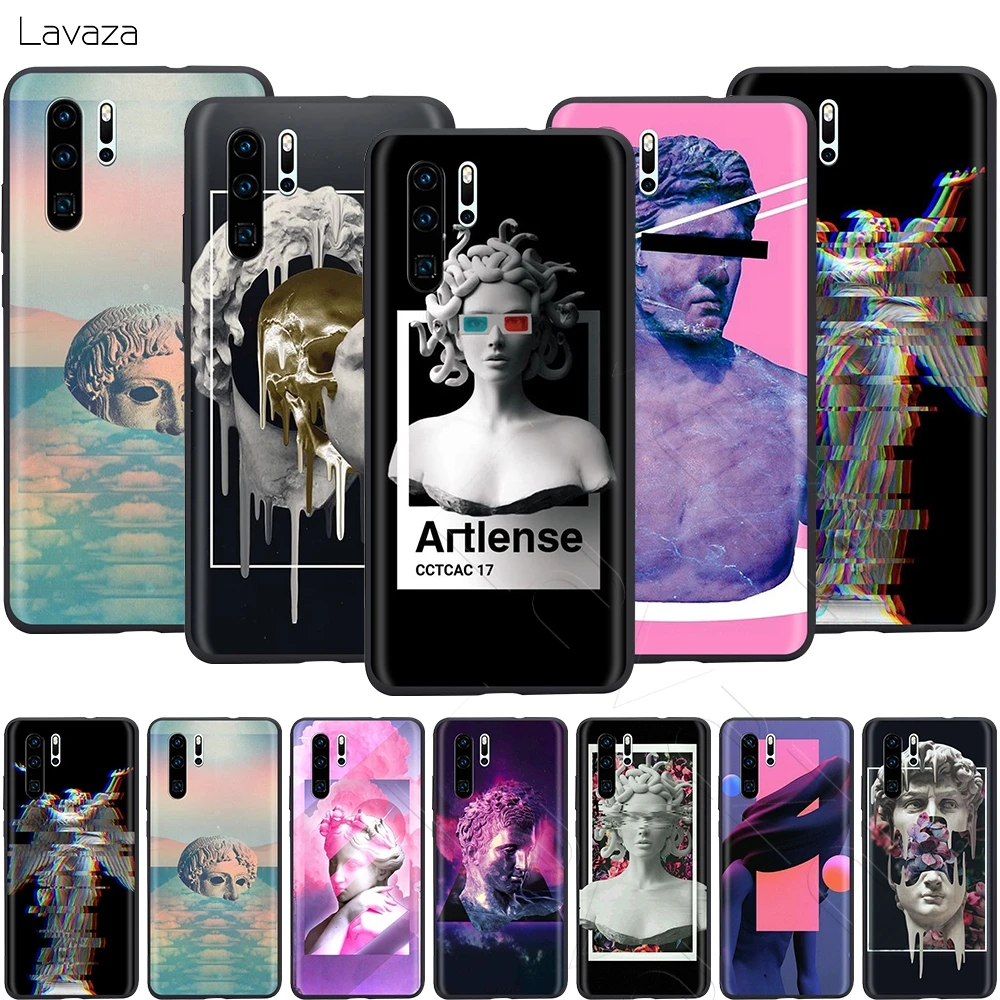 Lavaza Медуза парным глюк искусства чехол для Huawei мат 30 20 Honor 6a 7a 7c 7x 8C 8x9 10 Nova 3i 3 Lite рro Y6