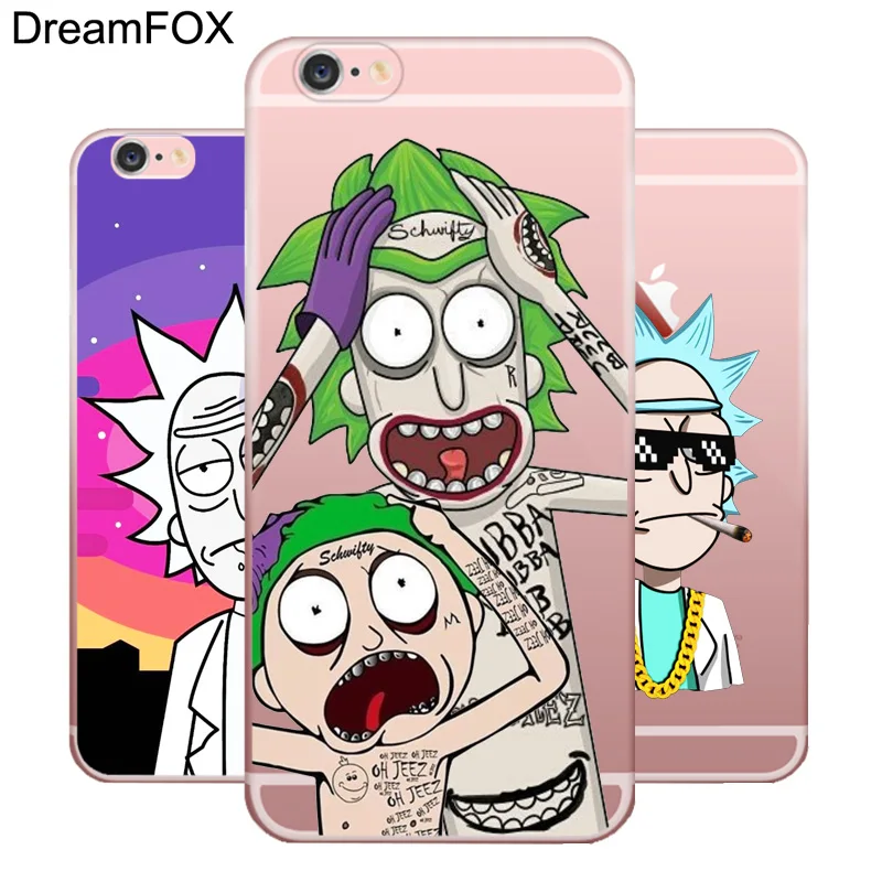M283 Rick And Morty Soft TPU Silicone Case Cover For Apple iPhone 11 Pro X XR XS Max 8 7 6 6S Plus 5 5S SE 5C 4 4S |