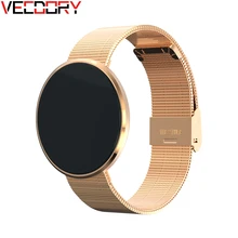 Vecdory Smart Band Bluetooth Smart Браслет Спорт сердечного ритма Смарт Браслет Фитнес трекер для iOS андроид