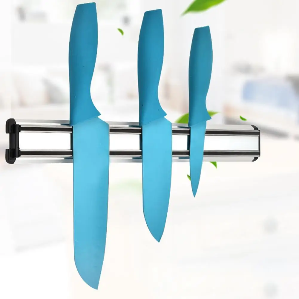 Waasoscon Self adhesive Knife Holder Stand Aluminium Alloy