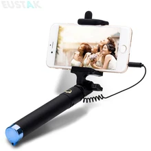 Универсальный Люкс мини Проводной Селфи Палка Монопод для Iphone samsung Android IOS Пало Селфи Паз Камера Пункт