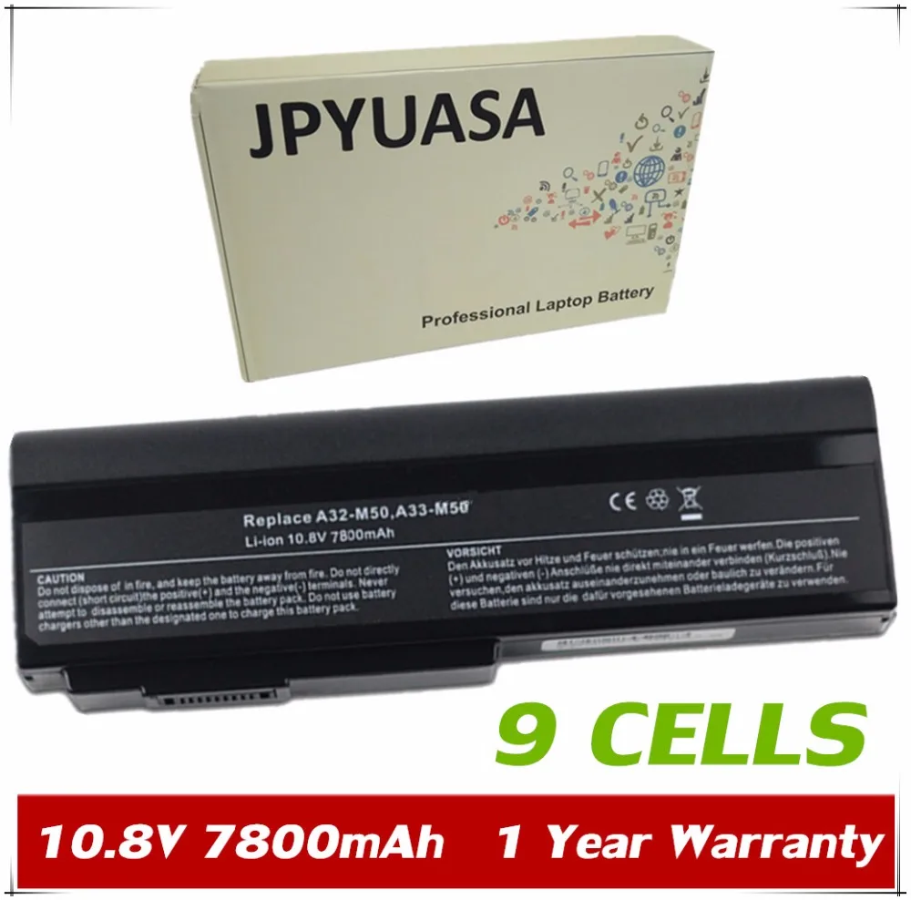 

JPYUASA Laptop Battery A32-M50 A33-M50 A32-N61 A32-N51 For Asus M60 M60V M60J N61J N61Ja N53JF N61Vn N61w N61Vg N61Jv N53S N53