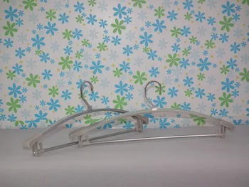 

Factory Direct Selling Light and Convenient silvery Alloy Aluminum laundry Hangers With Bar