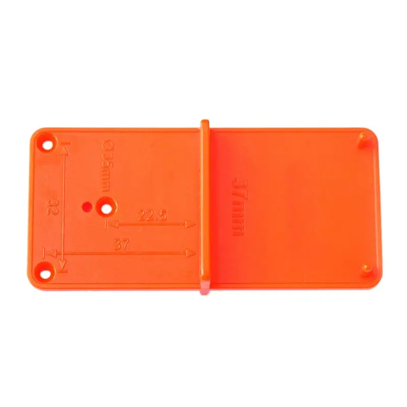 

35mm 40mm Hinge Hole Drilling Guide Locator Hole Opener template Door Cabinets DIY Tool For Woodworking tool Durable 517A