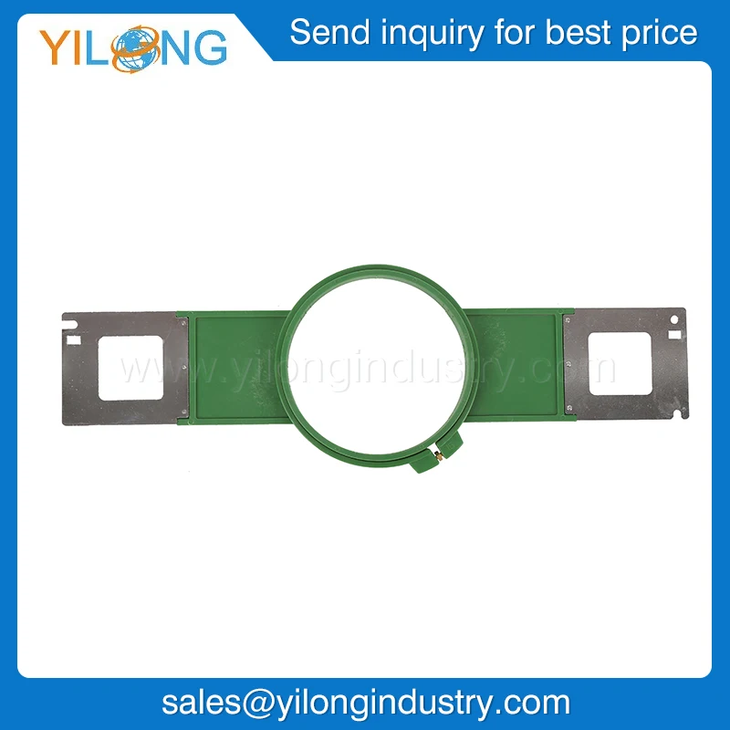 12pcs EMBROIDERY SPARE PARTS Tajima GREEN Hoops 150mm Round Shape Total 12pcs-embroidery-spare-parts-tajima-green-hoops-150mm-round-shape-total