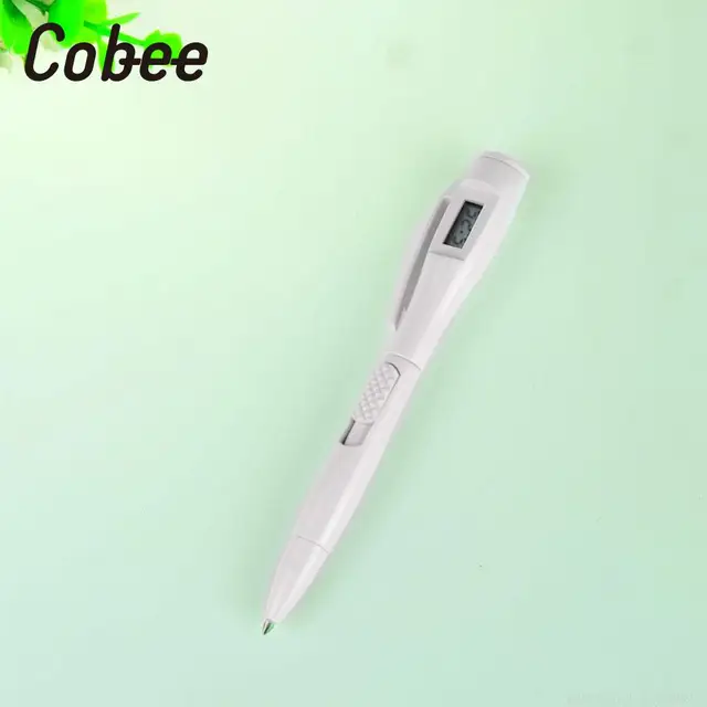 Best Price Electronic Watch Ballpoint Digital Pen Children Office Exam Writing Stationery