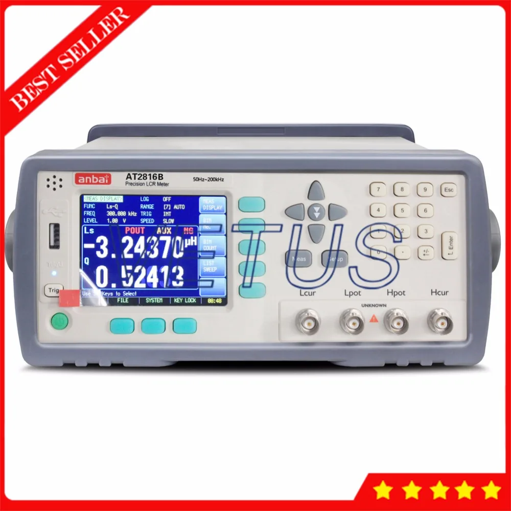 AT2816B 4 Measurement Terminal 50Hz200kHz Frequency Digital Precision