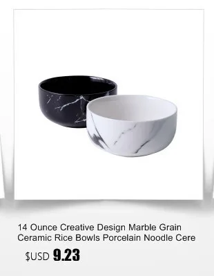14 унций, креативный дизайн, Мраморная зерно, керамическая миска для риса, фарфоровая миска для лапши, супа, столовая посуда, украшение дома, посуда
