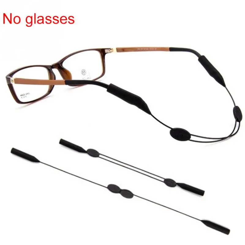 

25cm Anti Slip Sunglasses Glasses Cords Adult Eyeglasses Chain Silicone Holder String Rope
