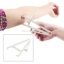 V7365 Personal Body useful Fat Caliper Tester Fitness Keep Health Hot Selling YKS