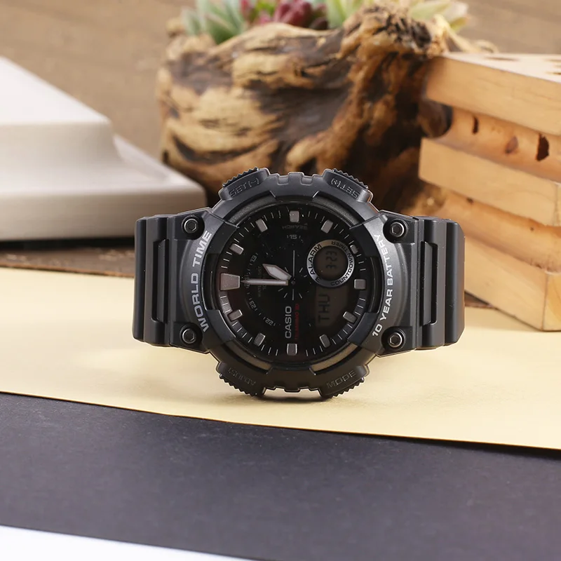 Casio Часы спортивные серии Смарт двойной дисплей многофункциональные электронные
