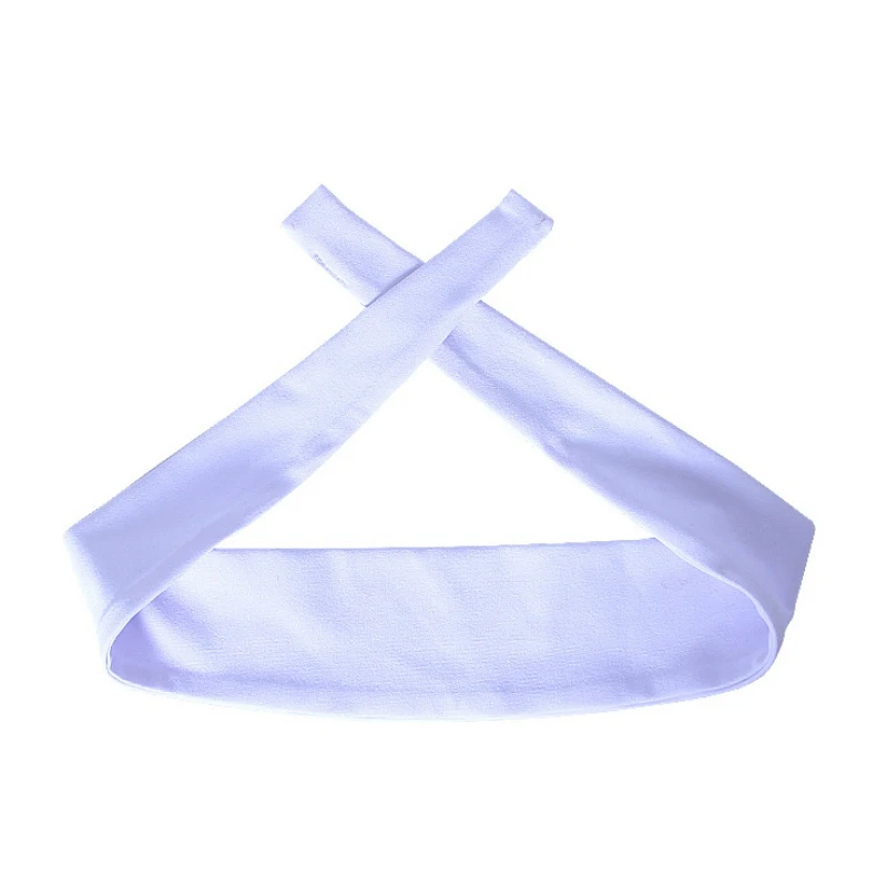 Эластичные головные повязки для йоги Беговая повязка для спорта и софтбола повязка для волос ленточный бандаж повязка на голову впитывающая Пот повязка на голову - Цвет: Белый