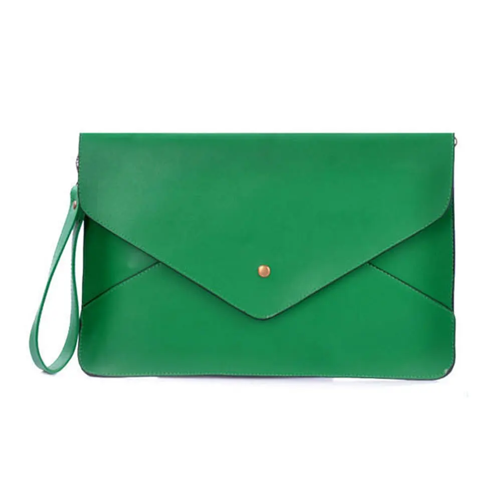 

2017 New Woman's European Style Envelope Bag Briefcase Delicate Female Handbag LT88