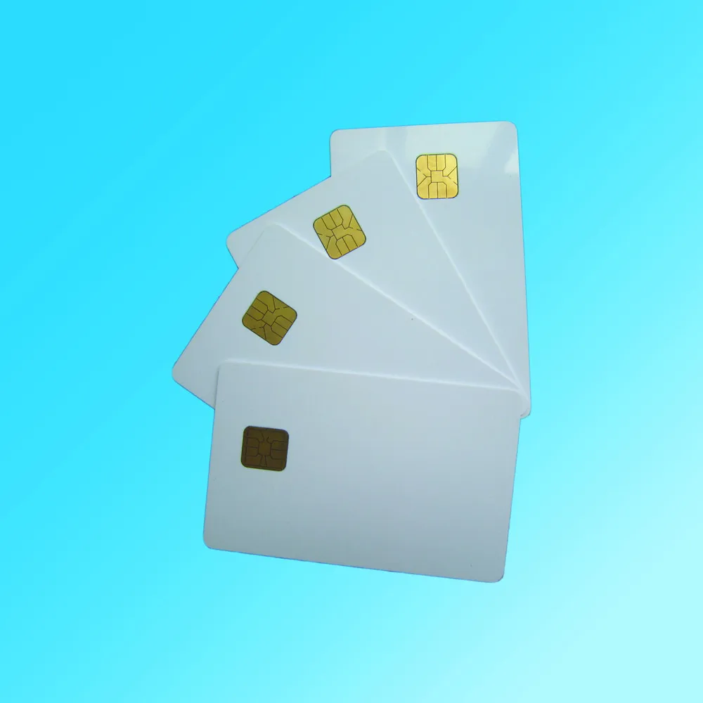 Blank PVC контакт рчид IC Smart Card ATMEL24C02 2k Contact для системы доступа|smart card|contact smart cardsmart ic card