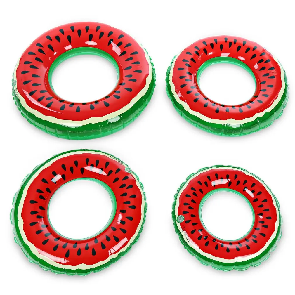 Watermelon Inflatable Adult Children Swimming Ring Inflatable Pool Float Circle For Adult Children