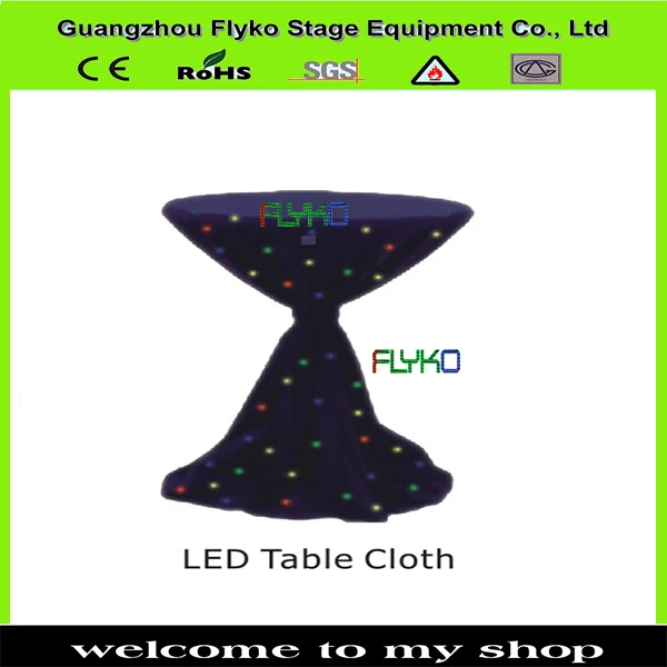 Китай alibaba скатерти со светодиодными лампами|led cloth|light clothclothe led |