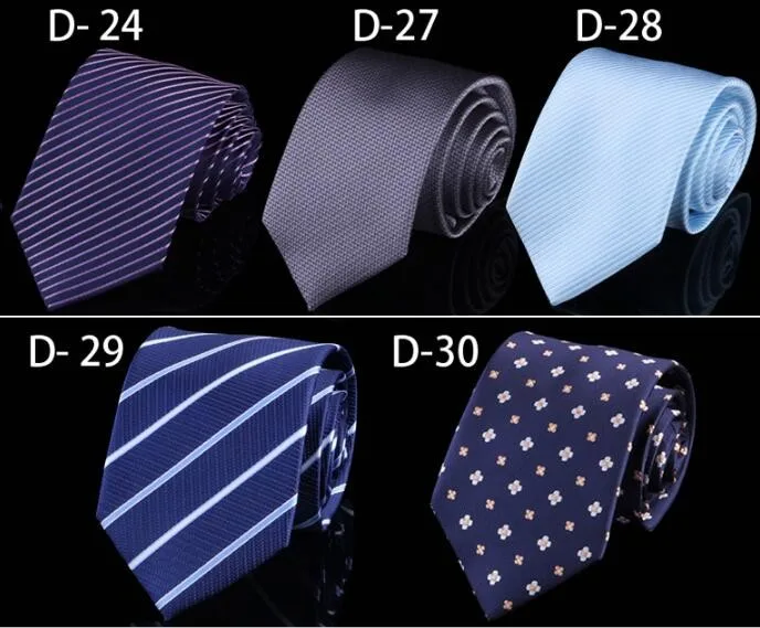 Мужской галстук 8 см свадебное платье галстук полосатый синий галстук